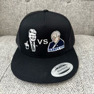 Trump Vs. Biden, Hat, SnapBack, Black, Politics